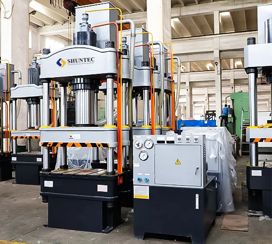 Safe Operation Processes of Four-Column Hydraulic Press Machine Safe Operation Processes of Four-Column Hydraulic Press Machine