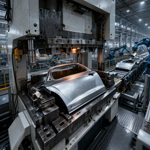automotive-stamping-press-car-body-panel-production