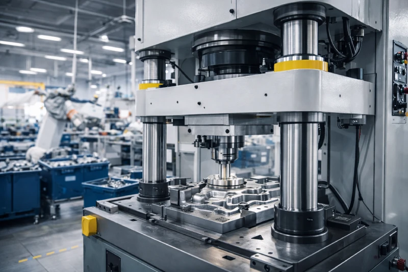 servo press used for metal forming and precision manufacturing applications