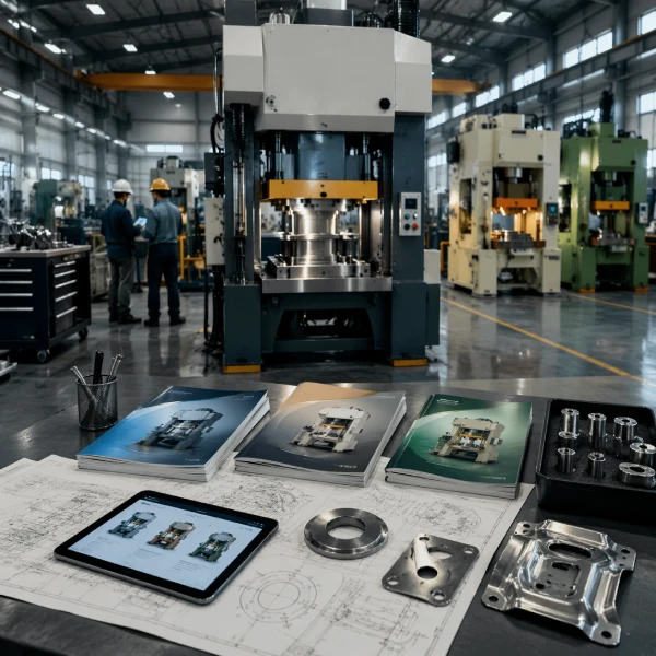 Industrial stamping press supplier selection in factory